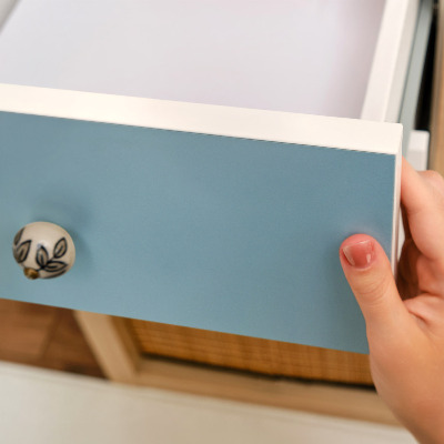 Möbelfolie Blå färg