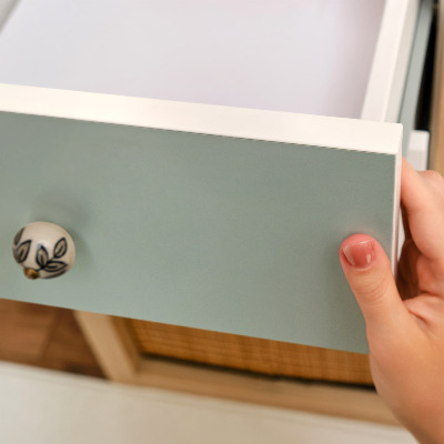 Självhäftande möbelfolie Turkos toning