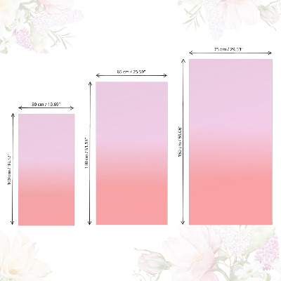 Möbelvinyl Rosa toning