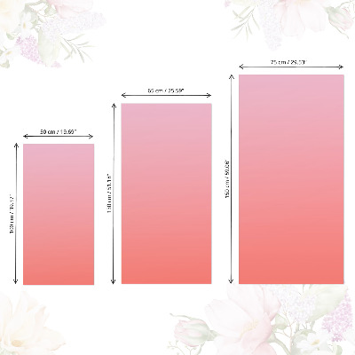Möbelfolie Varm gradient