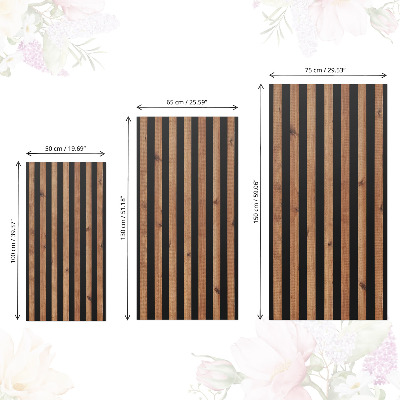 Möbelvinyl Träribbor