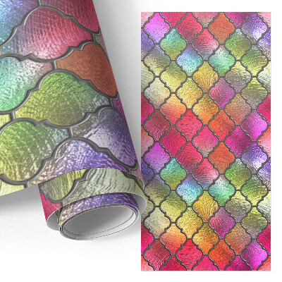 Kontaktplast Regnbågsfärgat glas