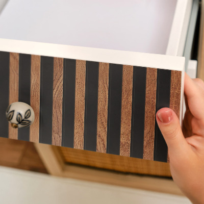 Möbelfolie Träribbor