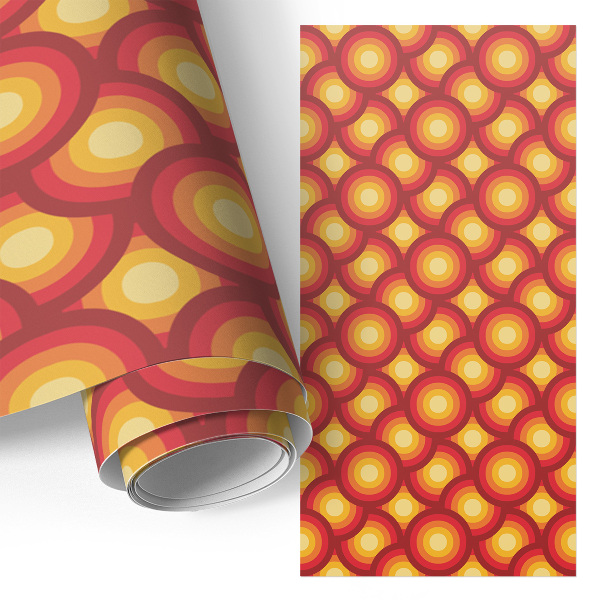 Kontaktplast Färgglada cirklar