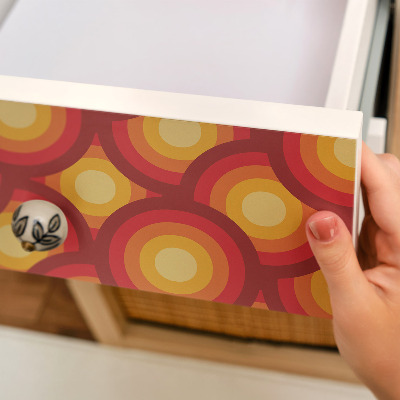 Kontaktplast Färgglada cirklar