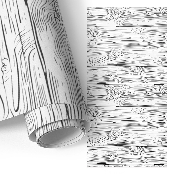 Kontaktplast Trämönster