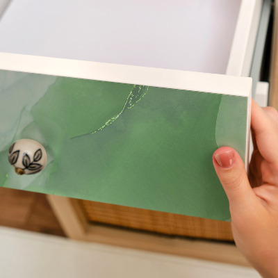 Kontaktplast Grön abstraktion