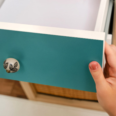 Möbelvinyl Kall turkos