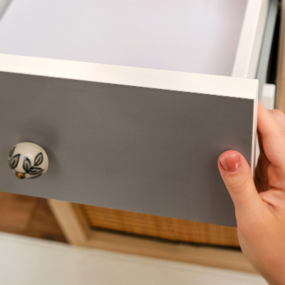 Kontaktplast Mörkgrå