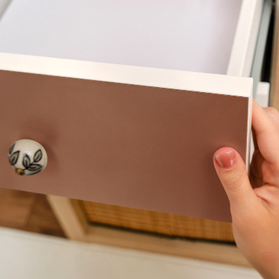 Möbelfolie Mörkorange