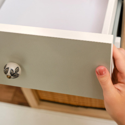 Möbelfolie Mörk grädde