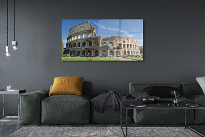 Glas bild Rom Colosseum