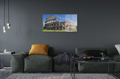 Glas bild Rom Colosseum