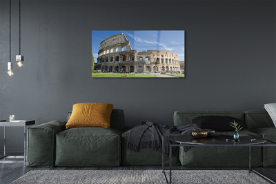 Glas bild Rom Colosseum