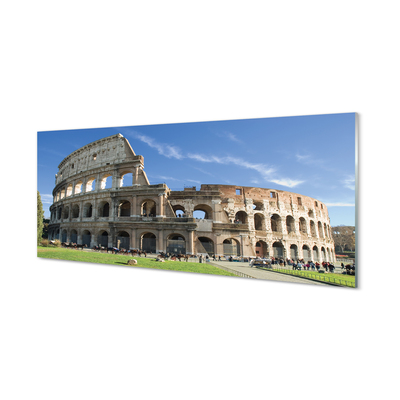 Glas bild Rom Colosseum