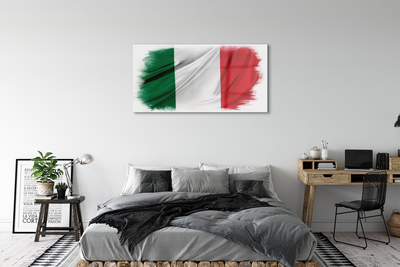 Glas bild Italien flagga