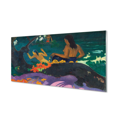 Fototryck på glas Fatata te Miti (Vid havet) - Paul Gauguin