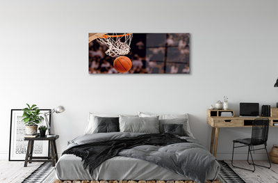 Glas bild Basket boll