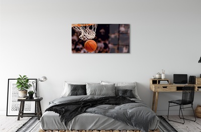 Glas bild Basket boll