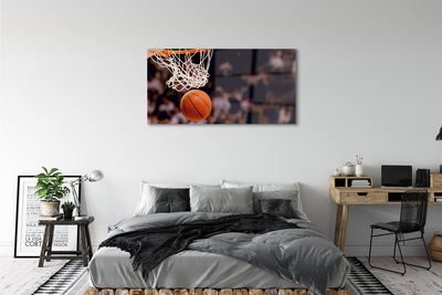 Glas bild Basket boll