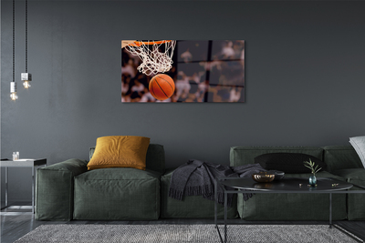 Glas bild Basket boll