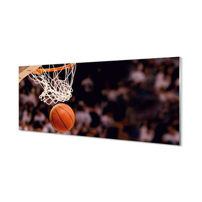 Glas bild Basket boll