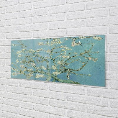 Glasbild Blommande mandelträd - Vincent van Gogh