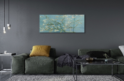 Glasbild Blommande mandelträd - Vincent van Gogh