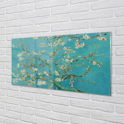 Glasbild Blommande mandelträd - Vincent van Gogh