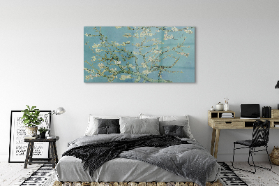 Glasbild Blommande mandelträd - Vincent van Gogh