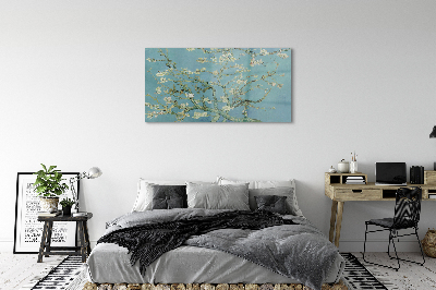 Glasbild Blommande mandelträd - Vincent van Gogh