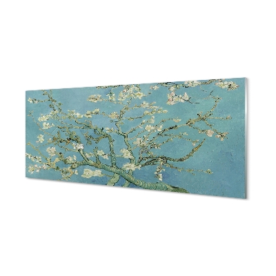 Glasbild Blommande mandelträd - Vincent van Gogh