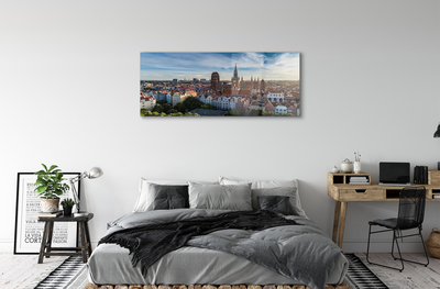 Bild på glas Gdańsk Panoramakyrka