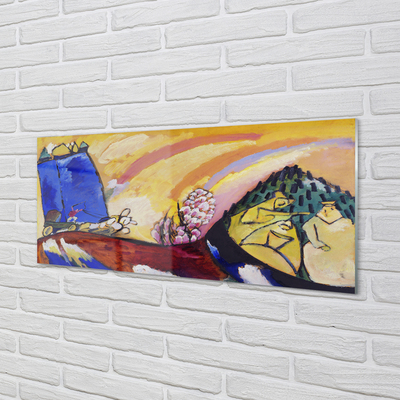 Glasbild Måla med trojka - Wassily Kandinsky