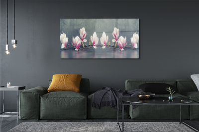 Glasbild Magnolia gren