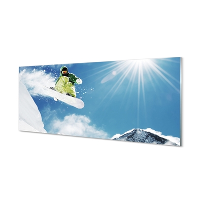 Glastavla Snowboard bergsman