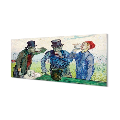 Glasbild Drickaren - Vincent van Gogh