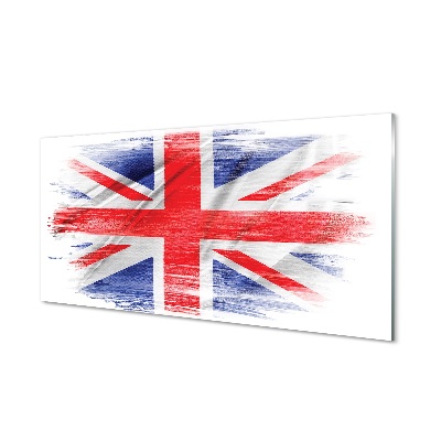 Fototryck på glas Storbritanniens flagga