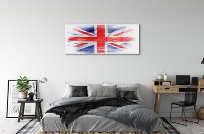 Fototryck på glas Storbritanniens flagga