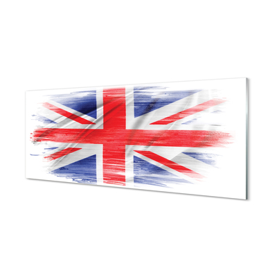 Fototryck på glas Storbritanniens flagga