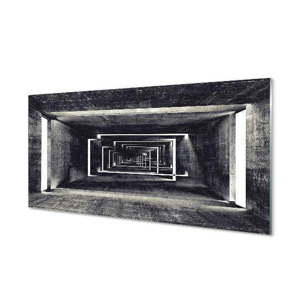 Glasbild Tunnel