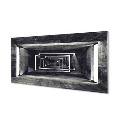 Glasbild Tunnel