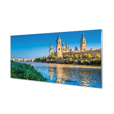 Glasbild Spaniens katedralflod