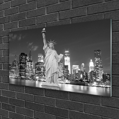 Glasbild Frihetsgudinnan New York