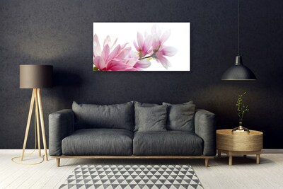 Glasbild Magnolia blomma