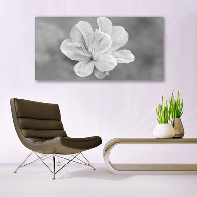 Glas bild Blommor Växt