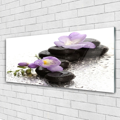 Glas bild Blomstenar Art