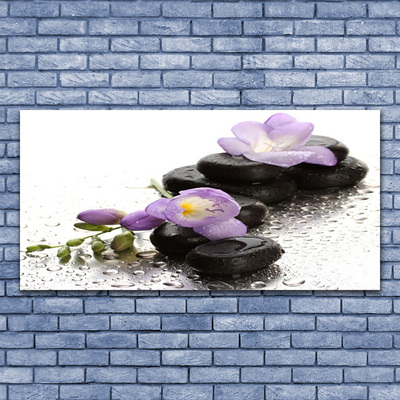 Glas bild Blomstenar Art