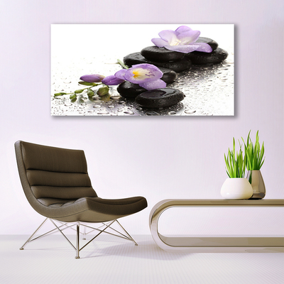 Glas bild Blomstenar Art