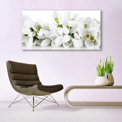 Bild på glas Blommor Växtnatur